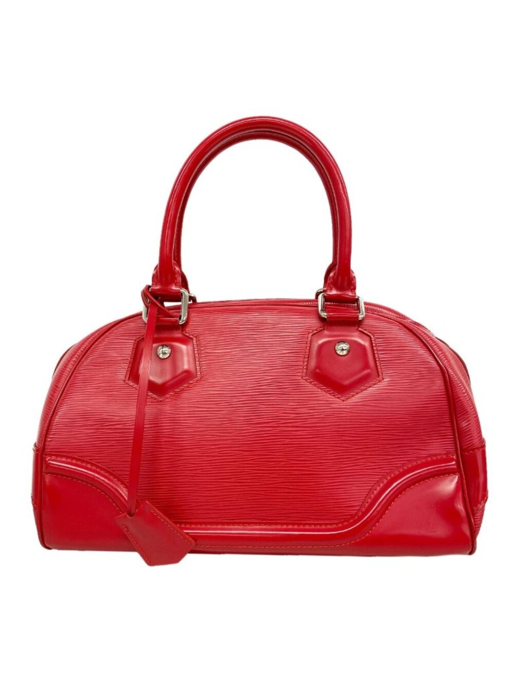 Louis Vuitton Handbag Epi Bowling Montaigne PM Rouge